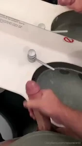 Estava nervoso que nem limpei