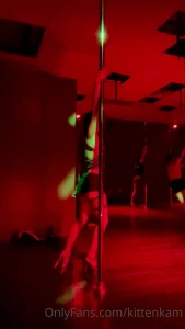 Went to my pole dance lesson today what do you think i picked out the