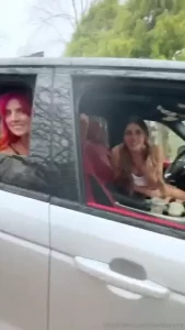 Car threesome 5 17 alexisaevans zoeytush tip 12 here to receive full