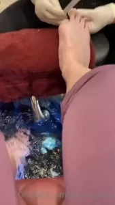 Getting my toes done up all pretty who wants picture