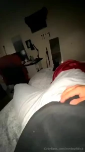 My dick looked good with these sweat pants on