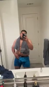 Me after a hot shower