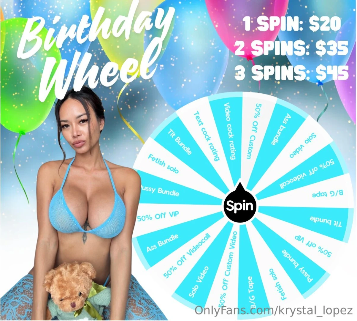 My birthday is in 2 days so i thought i would have some fun with you 