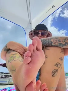 Lil public beach play