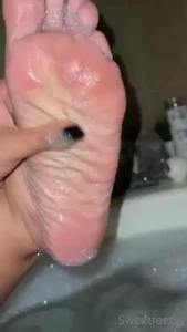 Soapy soles asmr