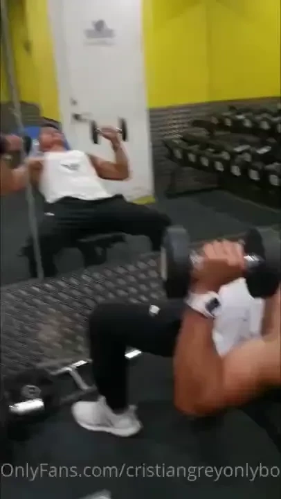 New video gym with my friend uncensored cont cristiangreyvip more 400 