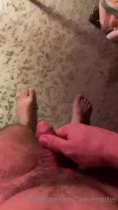 Feet and dick