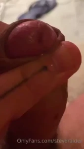 Just dripping precum always have tons of it making a mess in my undies