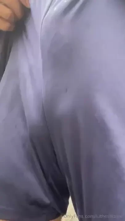 Out from trouser strong dick brown cock 