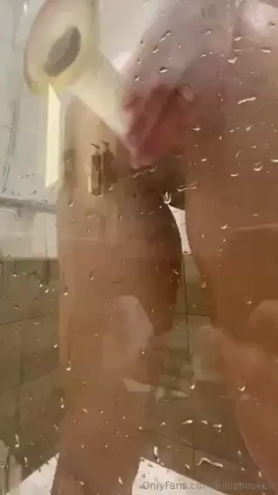 Here s me getting naughty in the shower during mine and mrhosken s 