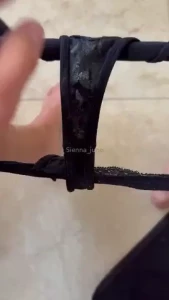 Gave my husband a blow job and it made me this wet