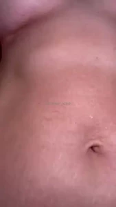 Yes that s dried up cum on my stretch marks