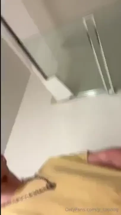 My roommate was right outside the door but i just had to blow this 