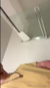 My roommate was right outside the door but i just had to blow this