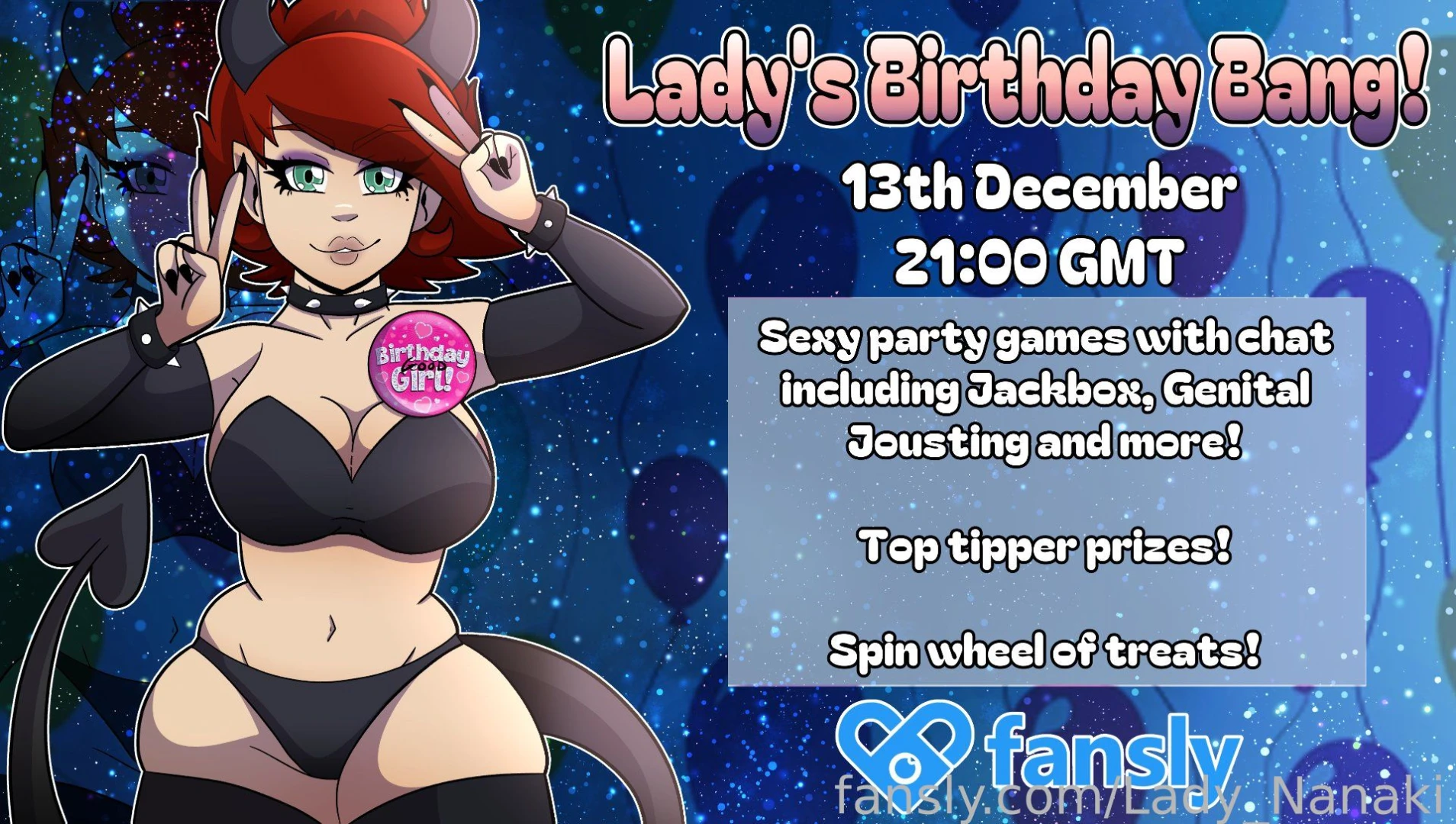 Birthday stream vod now live if you missed last night s stream or 