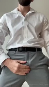 Something about dress slacks get me so horny maybe it s the menatplay