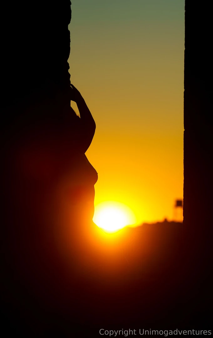 Sunrise at farina sa 