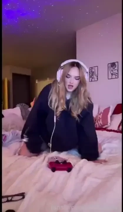 Sitting on a toy while i play video games and try to focus 