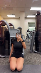 Just finished up at the gym