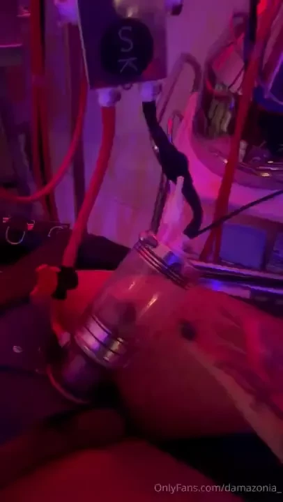 Got my prey tied up in my medical room plugged on my serious kit 