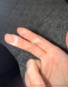 My vibrator died so i had to use my fingers
