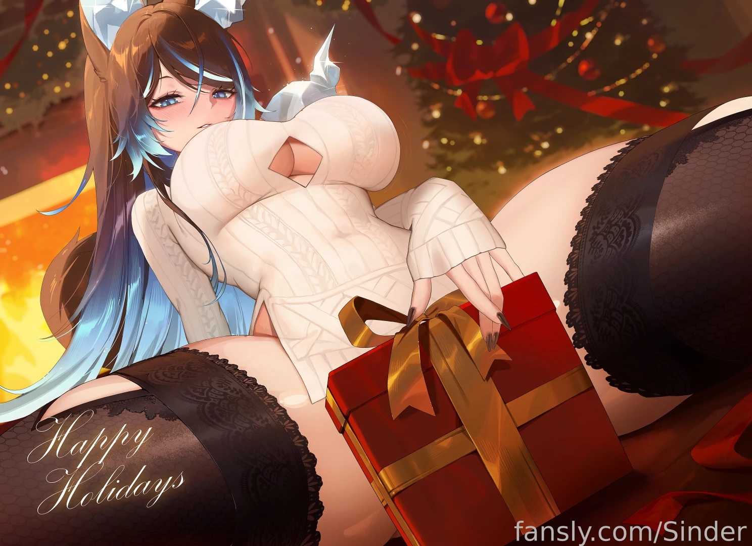 Happy first day of winter christmas came early so come unwrap your part 3 