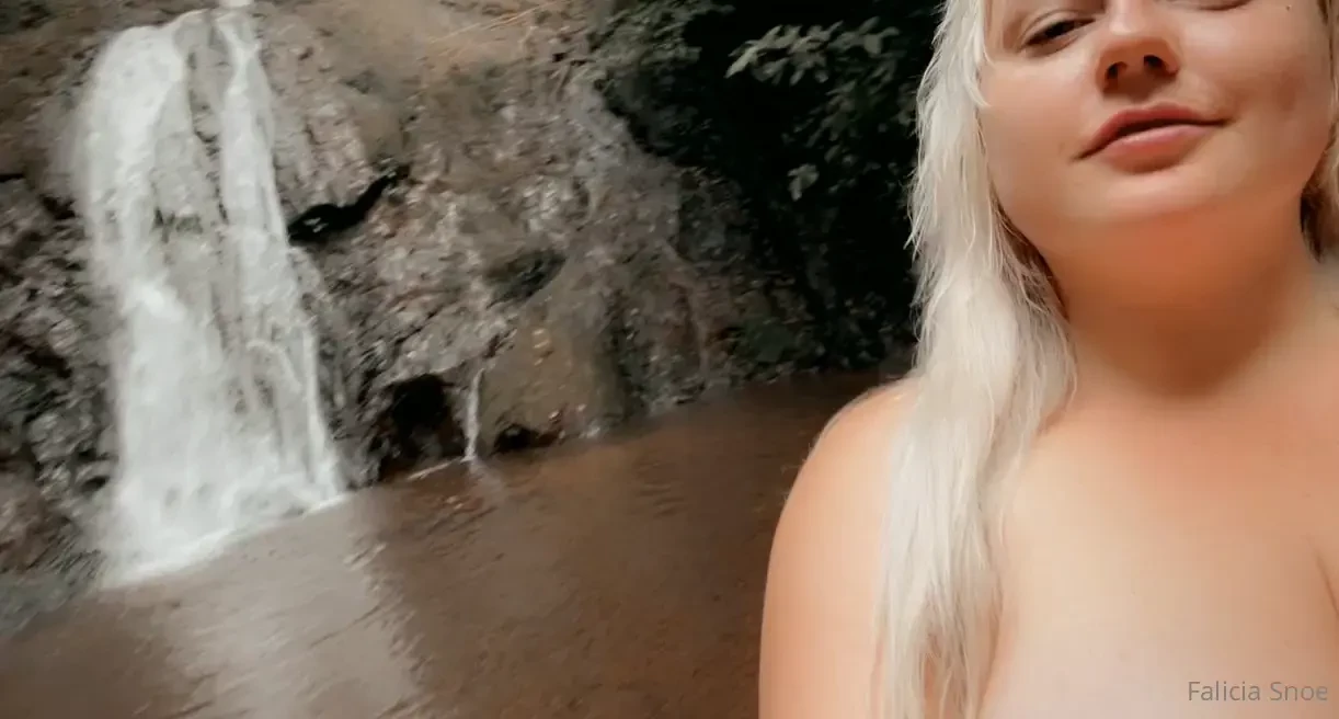 Throw back to water fall costa rica boobies 