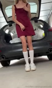 Cucki dutifully loaded the car with the tires so that i can show off