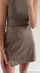 Off to work in today s outfit my pussy was recently filled nicely i