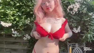 I m gonna miss sunny garden nudes but spooky season gt gt gt