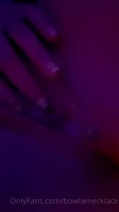 Showing off my late night creampie then he passed out