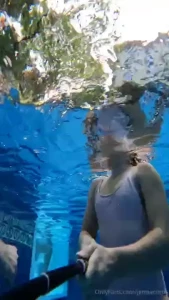 We shot 12 underwater videos today ok the last two days whoops if you part 2