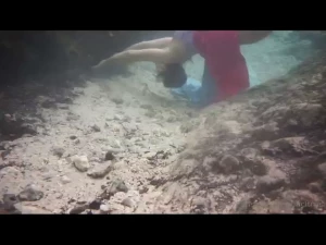 Too much of a slip for the social channels underwater