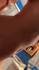 Booty shaking bush close ups and moving around til we see some titty