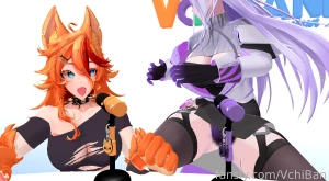 Things get a little wild behind the scenes vchiban vchibanter buffpup part 1