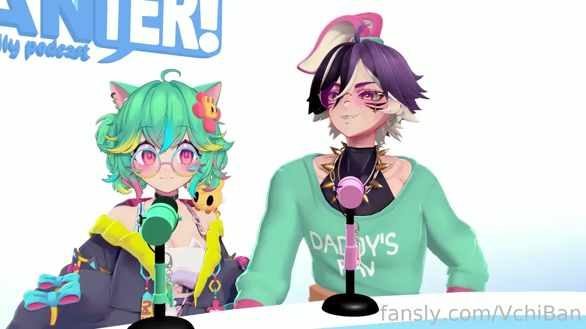 What is shia doing off camera- vchiban vchibanter buffpup aicandii 