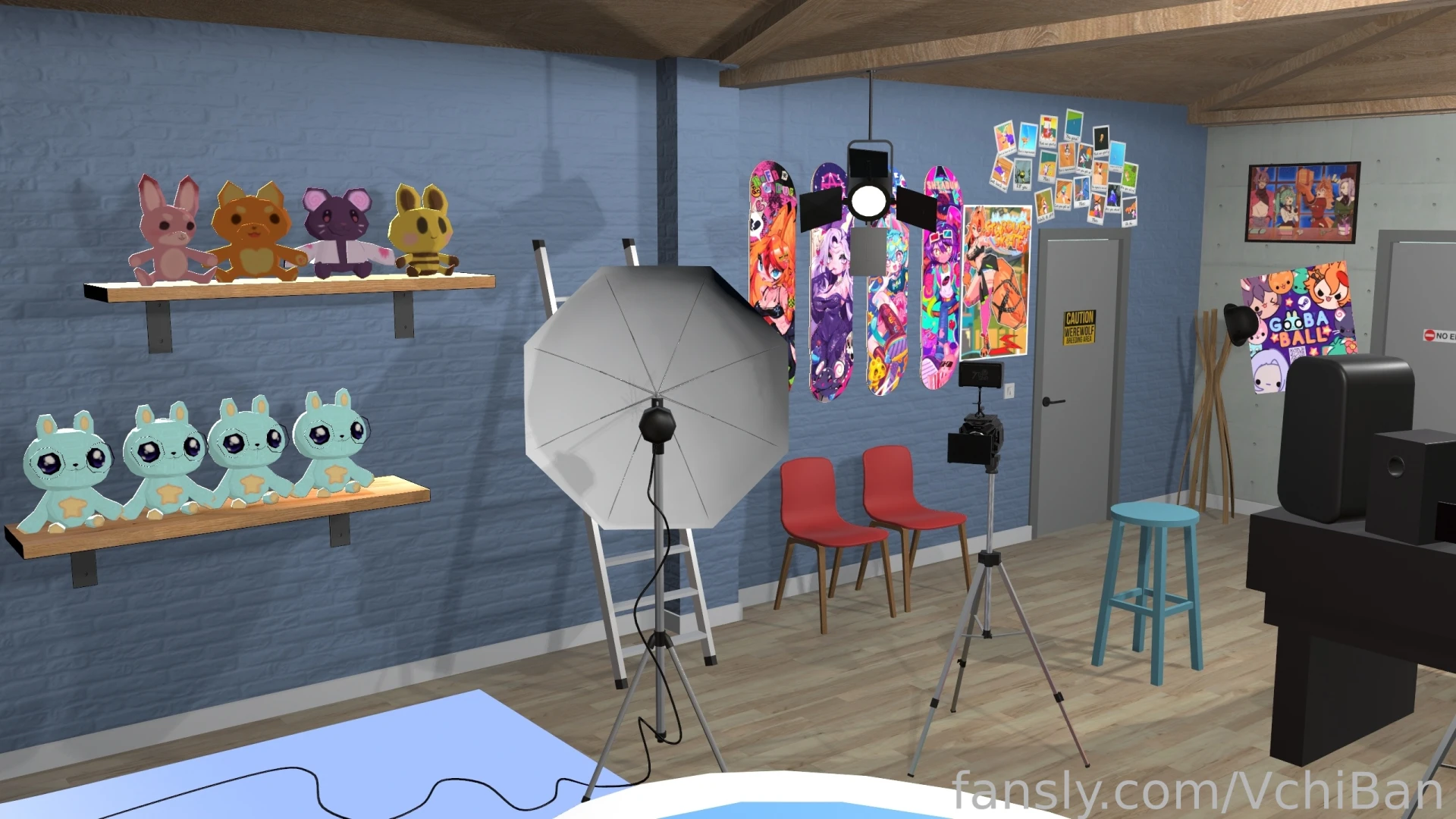 Ever wonder what the behind-the-scenes of vchibanter truly looks like part 1 