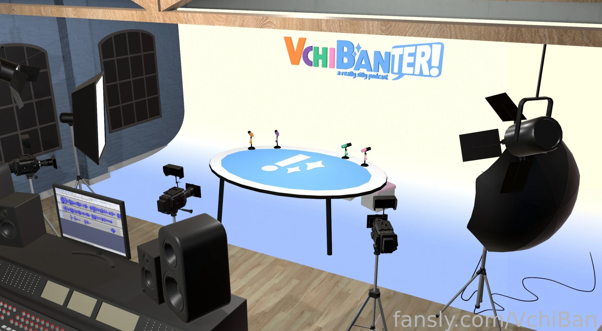 Ever wonder what the behind-the-scenes of vchibanter truly looks like part 2 