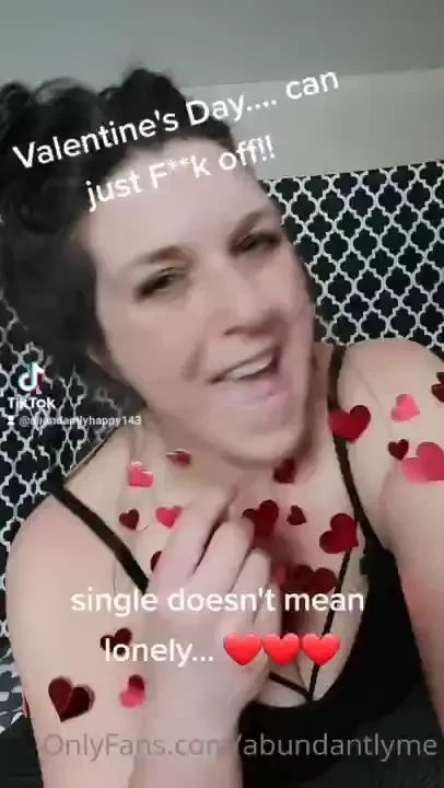 Just having fun letting lose this valentine s day was the best one i 