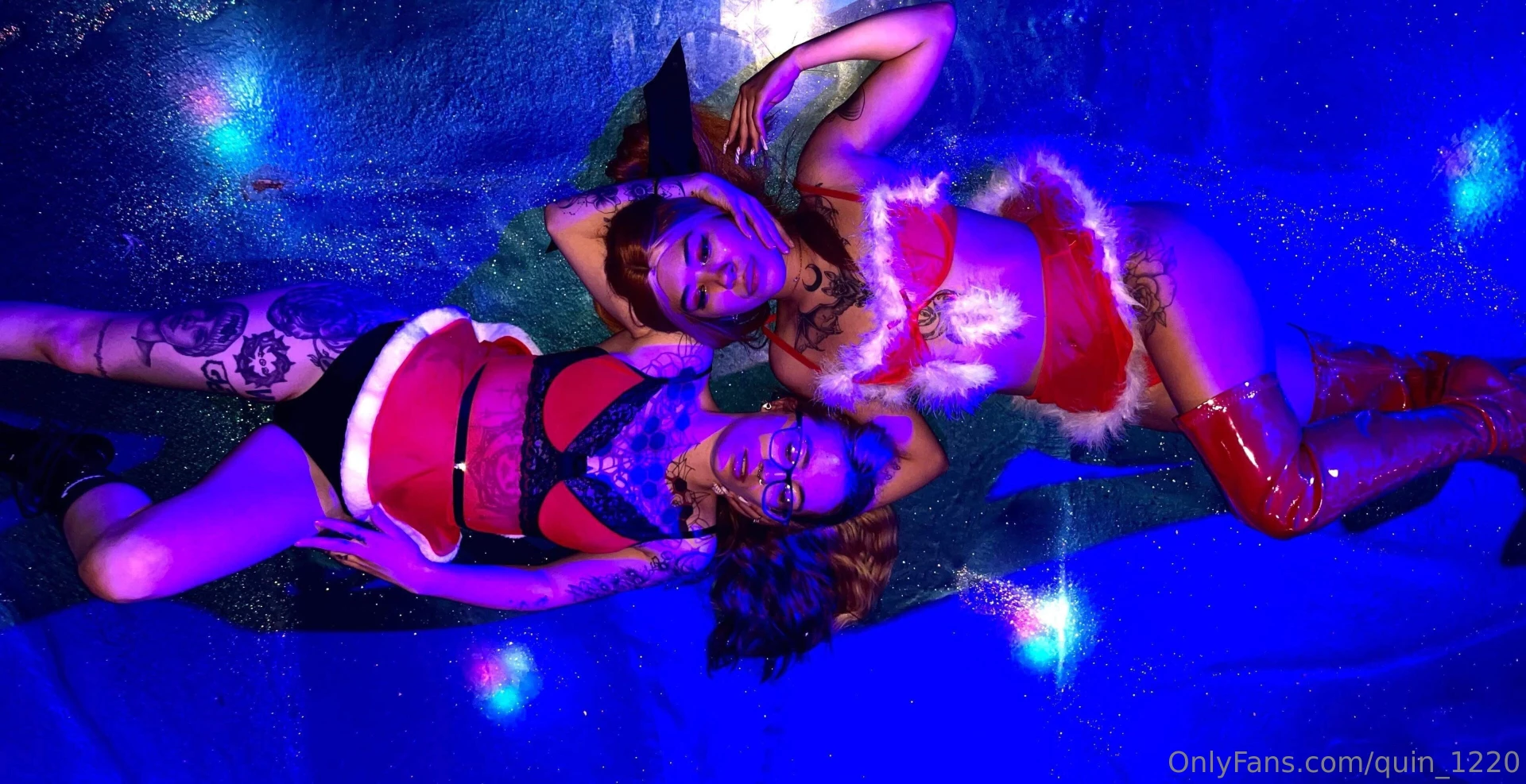 Stay tuned for new girl girl christmas content this month tip this part 1 