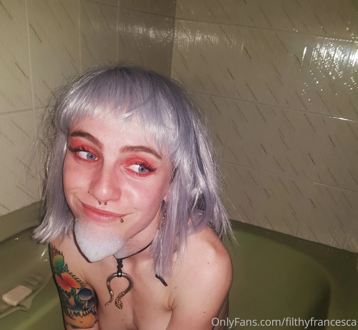 Francesca has a silly side too i bet i could make you giggle 