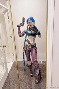 Jinx full body selfies the amount of times i tripped on those braids part 1