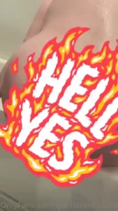 Enjoyed myself in the shower earlier