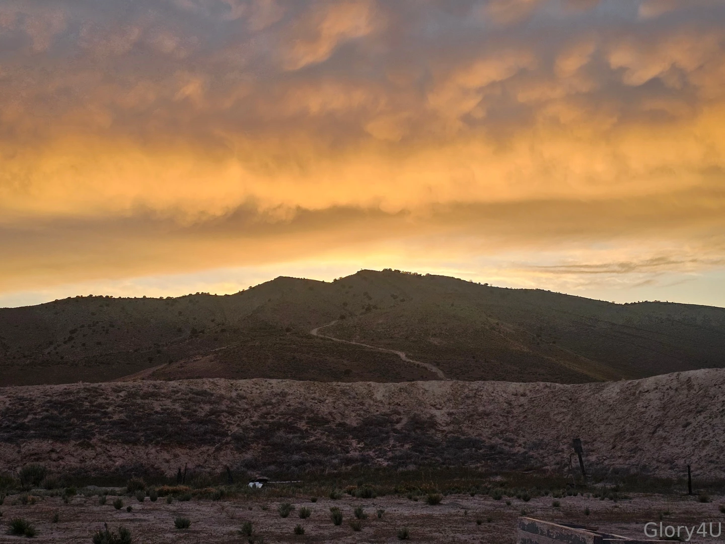Camping in the west desert of utah tonight 