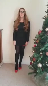 A bit of fun with these cute penguin pantyhose next video i will take