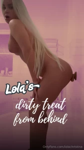 I couldn t help teasing until i bent over and let that toy take me