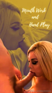 8 steamy minutes of me down on my knees with my mouth full and my hand