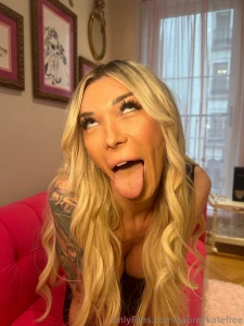 Tongue s out now what should i do with it