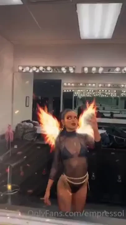 Nothing can touch one who knows who she is a little back stage new part 1 