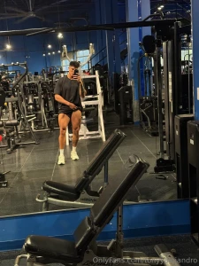 I caught you lookin at me in the gym bro